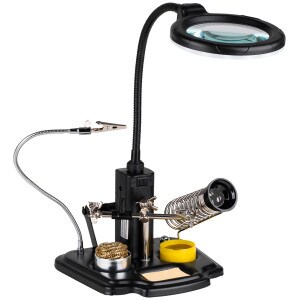 Main product image for Stahl Tools HH3 LED Magnifying Lamp with Third Help 374-700